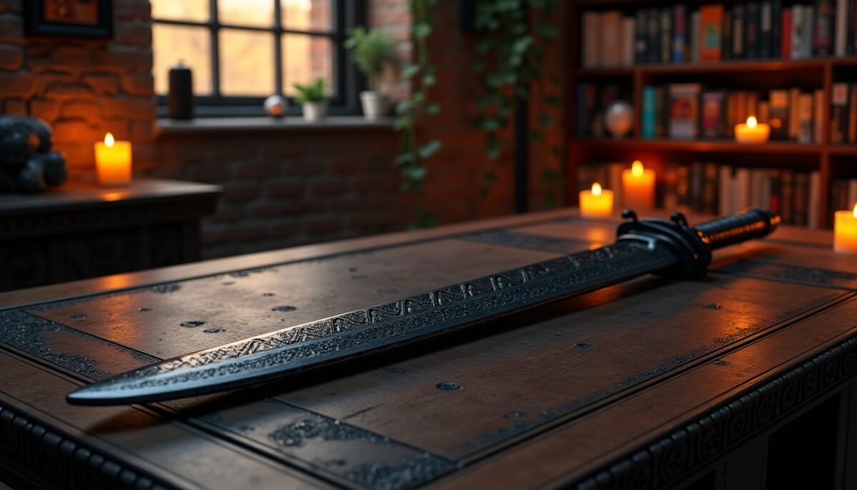 Le Sabre Noir : L&rsquo;Arme Légendaire des Univers Gaming par Gamerz Voice