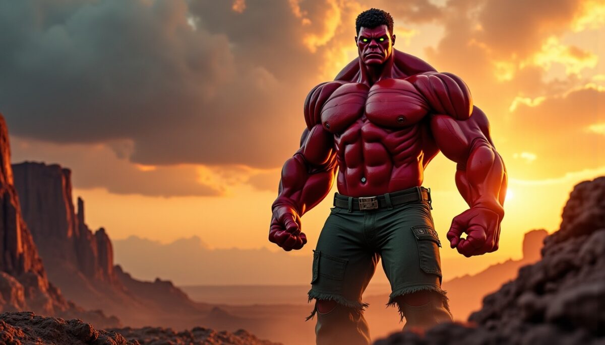 À la découverte du Hulk Rouge : l&rsquo;incroyable transformation de Thunderbolt Ross dans l&rsquo;univers Marvel ????